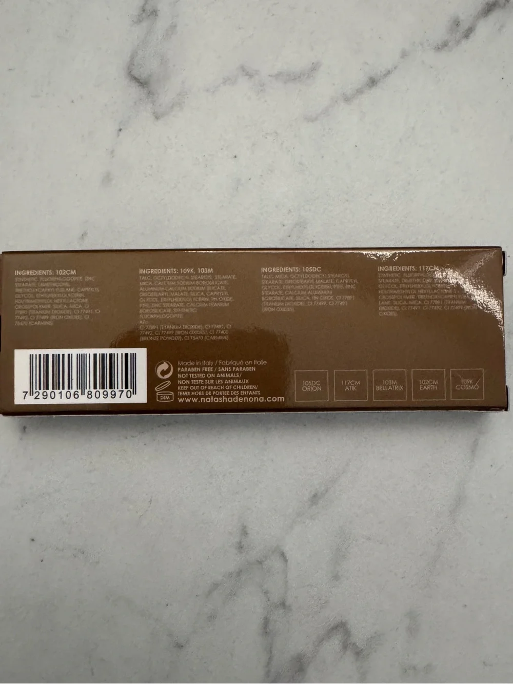 NATASHA DENONA MINI STAR EYESHADOW PALETTE—HOLIDAY